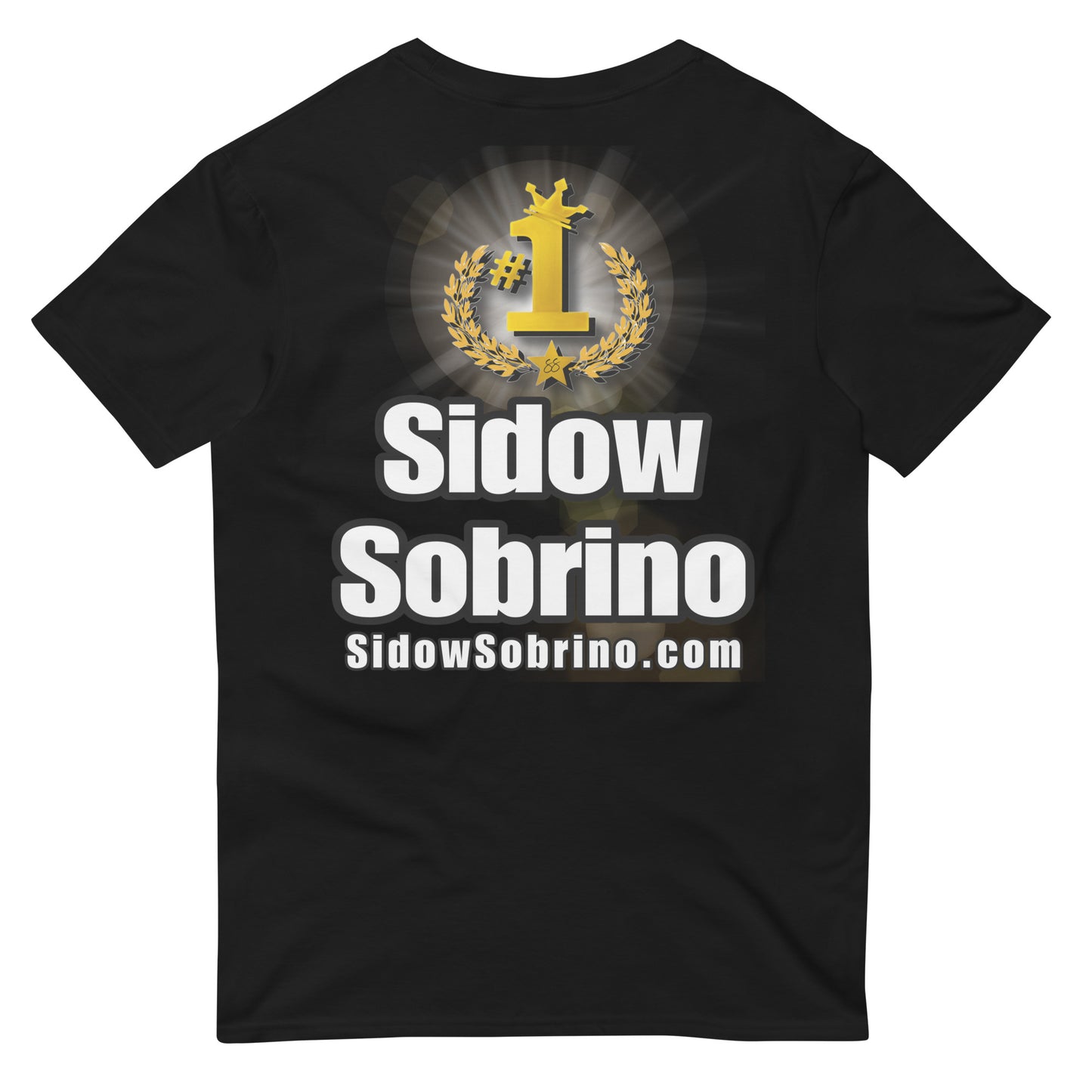 Official Sidow Sobrino - The World's No.1 Superstar Black Short-Sleeve T-Shirt